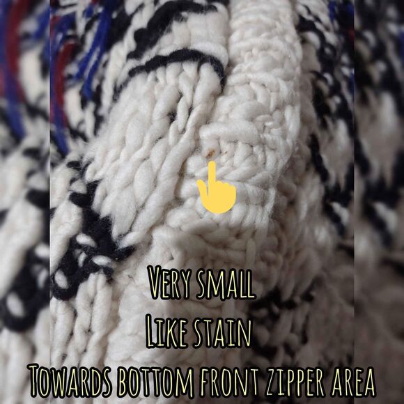 Isabel Marant pour H&M Fringe Woven Hoodie Zip Cardigan - Picture 5 of 7